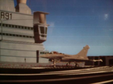 Rafale M sur porte avion charles de gaulle